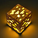 Lampe veilleuse MINECRAFT JAUNE - LED