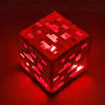 Lampe veilleuse MINECRAFT ROUGE - LED