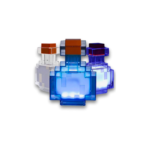 Potion 8 COULEURS MINECRAFT - VEILLEUSE LED